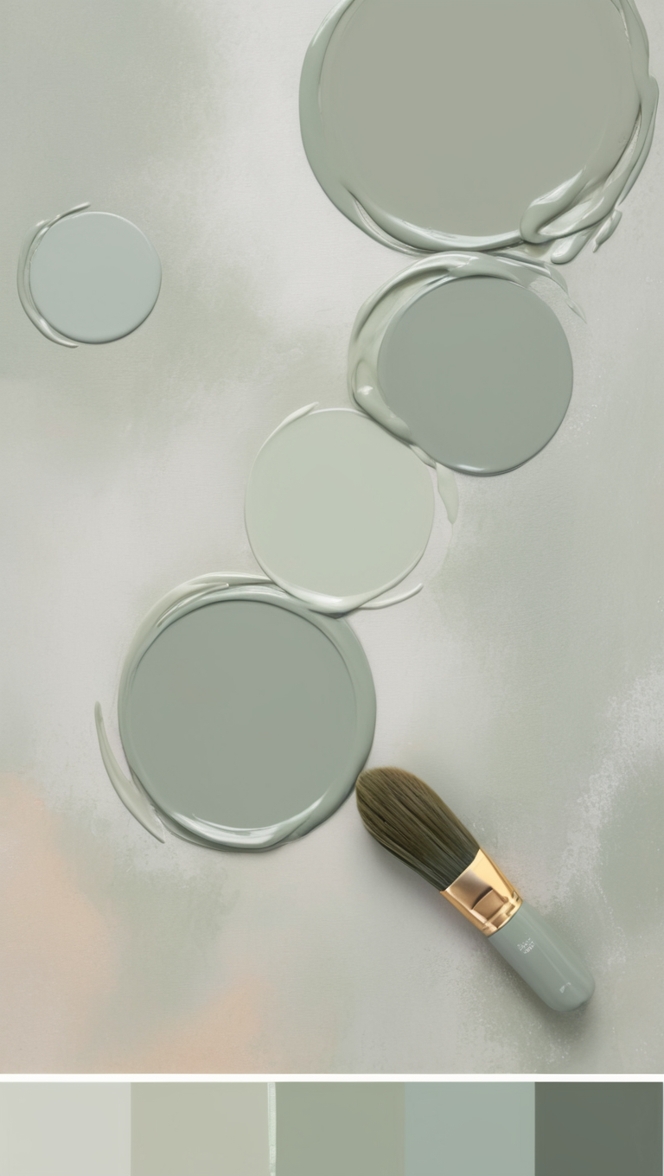 eco friendly paint, non toxic interior paint, natural sage paint, VOC free wall paint, organic home paint