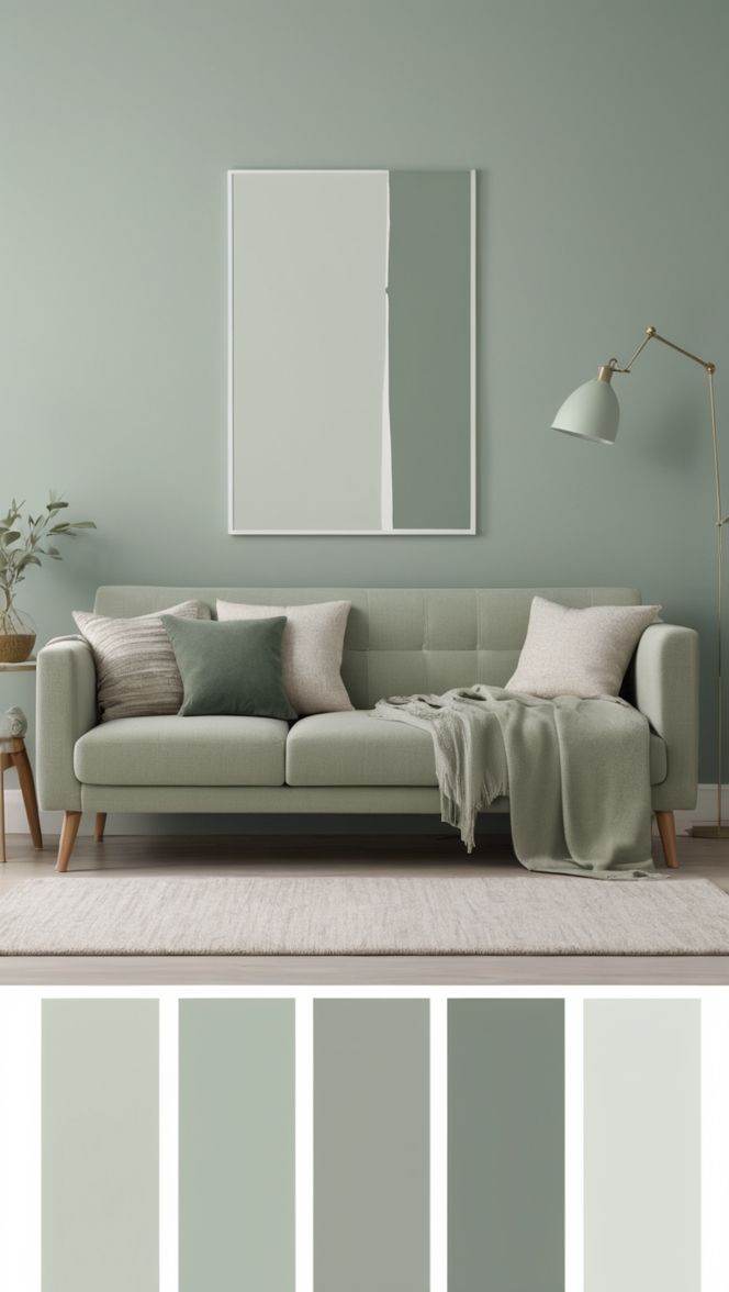 soft sage paint colors, best sage green paint, premium sage paint, sage paint for interiors, high quality sage wall paint
