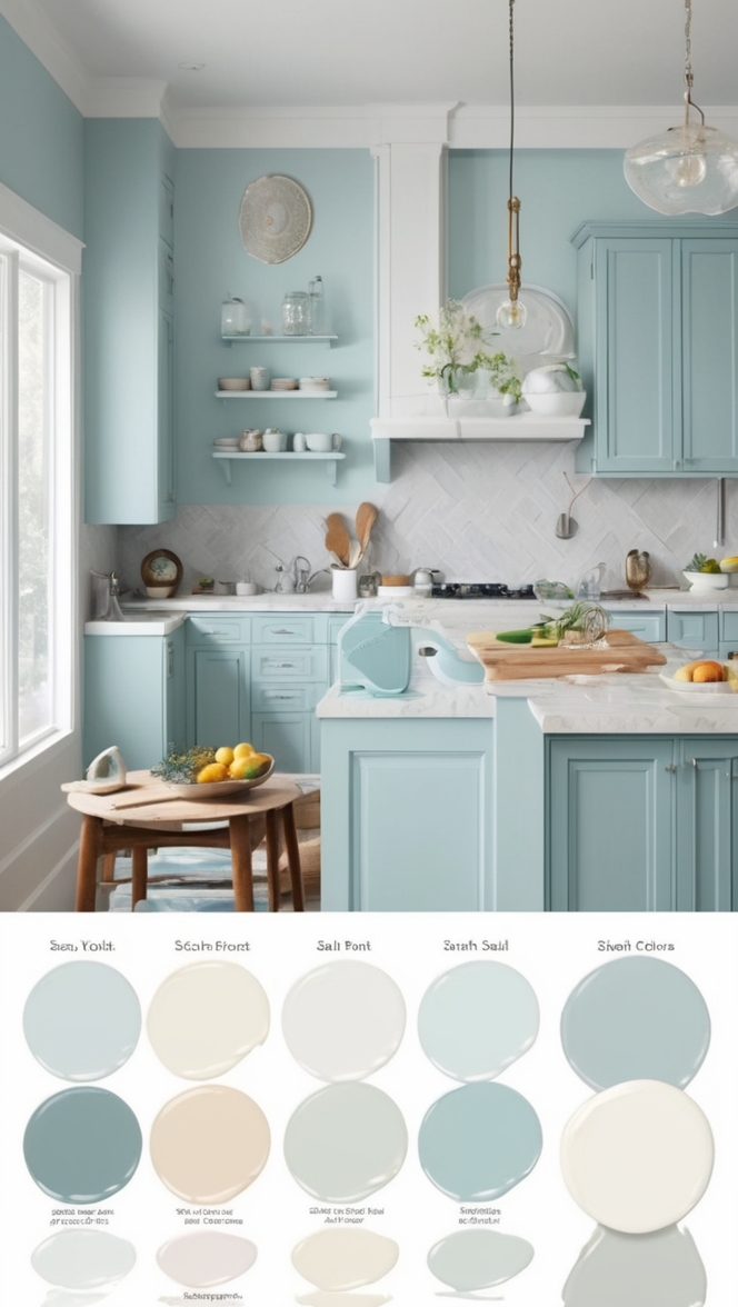 natural sea salt paint, ocean-inspired wall paint, eco friendly sea salt finish, coastal texture paint, marine salt decorative paint
