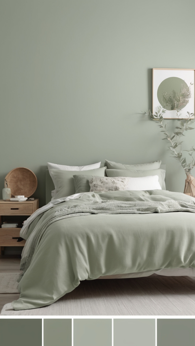  eco friendly paint, non toxic interior paint, natural sage green paint, low VOC wall paint, sustainable home paint 