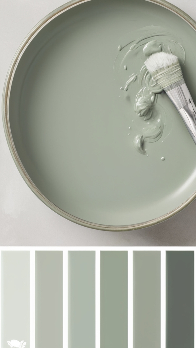sage green paint, premium soft sage paint, high quality sage wall paint, soft sage interior paint, best sage paint for home