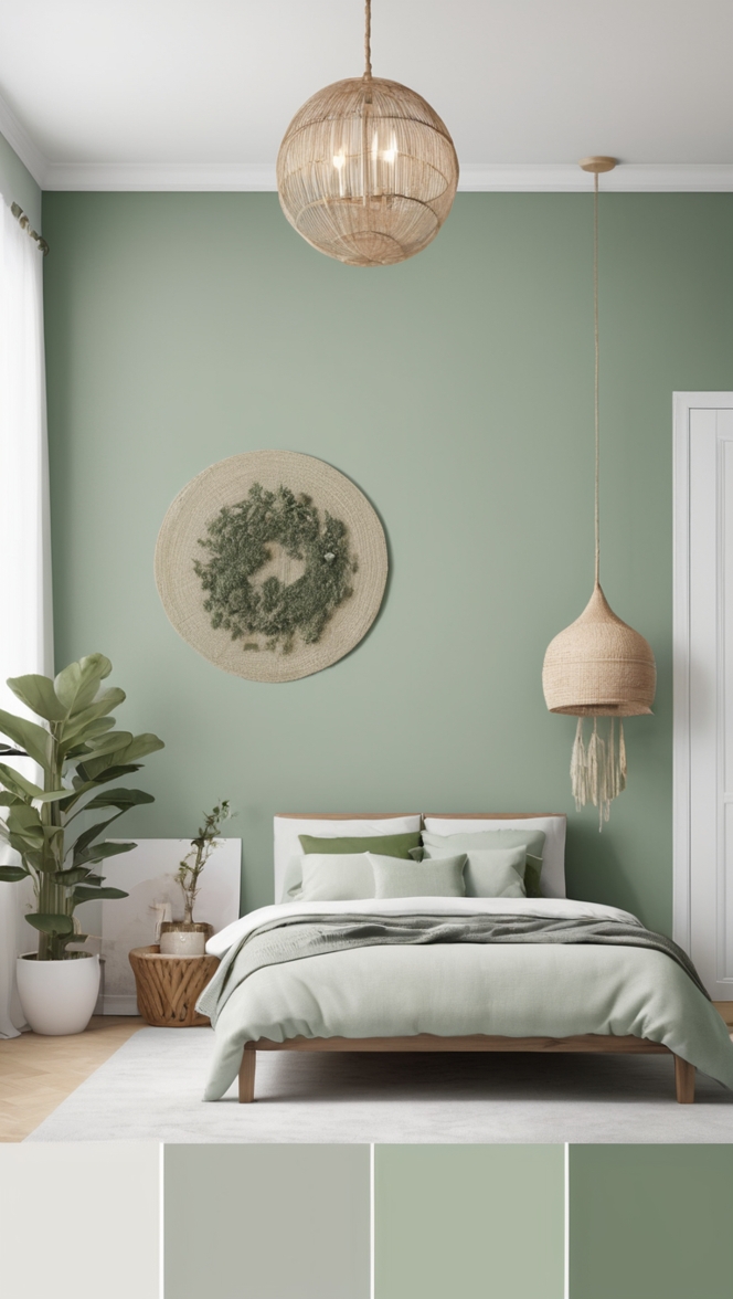 organic garden sage paint, natural sage green paint, ecofriendly sage paint, sage paint for walls, premium sage paint colors